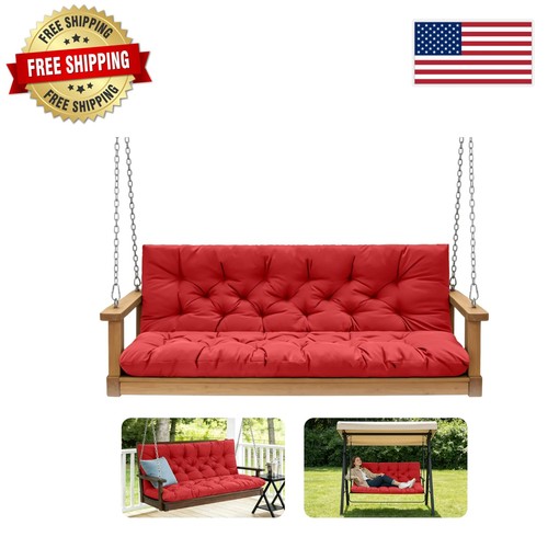 Plush bench cushion - set, for