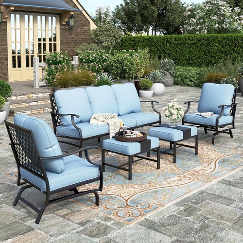 Piece patio furniture set - 5,